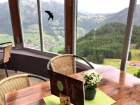 Ausblick aus dem Wintergarten am Bergasthaus zum oberen Horn ©Rainer Becker