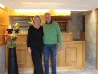 Die Wirtsleute vom Berggasthaus zum oberen Horn Monika und Florian - ©Rainer Becker